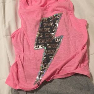 A justice tank top